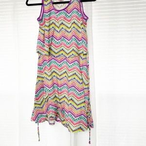 Neon T-shirt dress for Girls Justice